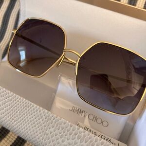 Celine CL40078U Gold‎ Frame Oversized Sunglasses Gradiant Lenses 💕 Authentic 💕